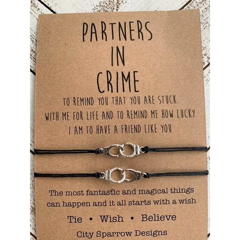 TEMU Set Of 2 Friendship Bracelets, Gift For , Unisex Wish Bracelet, Present For Father's Day