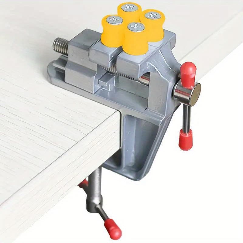 TEMU Versatile Compact Bench Vise - Table Clamp For , Watch Repair &