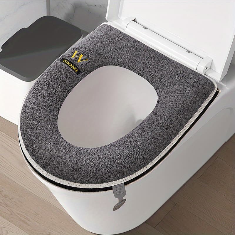 TEMU Toilet Seat Cushion Thickened Pad Universal Bathroom Seat Cover