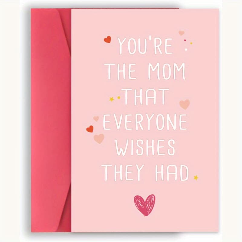 TEMU Precious Card - Unique And , Perfect For Birthdays And Special Occasions, Made With High-quality Paper