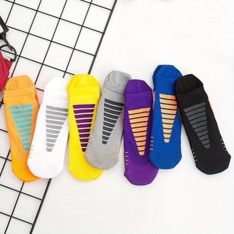 TEMU 7/14/21/28 Pairs Cushioned Breathable Performance Low Cut Ankle Athletic Running Sport Short Ankle Socks