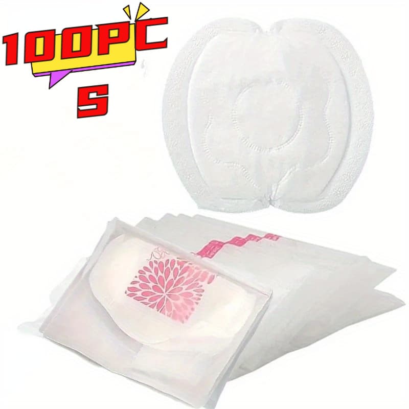 TEMU 100pcs Dog Diapers, High Absorbency & Fit, Non-woven Fabric With Secure Adhesive Tabs, Leak-proof Pet Pads For Male & Female Dogs