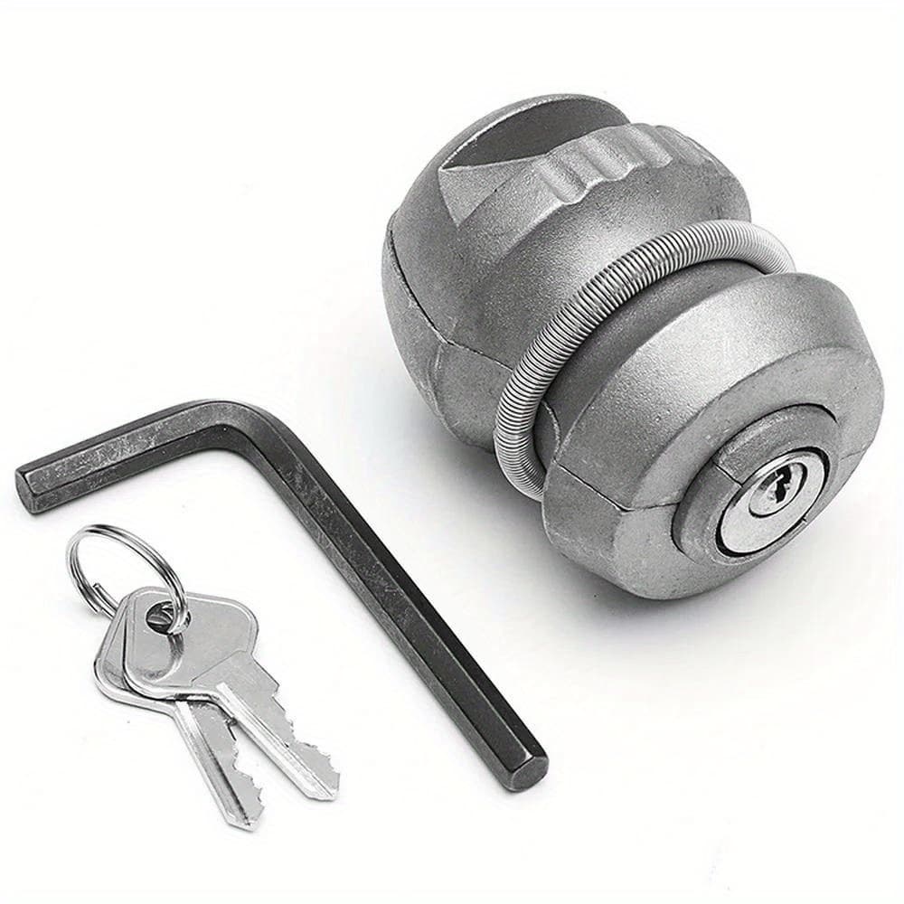 TEMU 1pc Hitch Lock Ball Lock Universal Coupling Tow Alloy Rv Hitch Locks