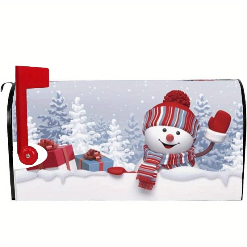TEMU 1pc Christmas-themed Garden Magnetic Email Cover Outdoor Courtyard Email Decoration