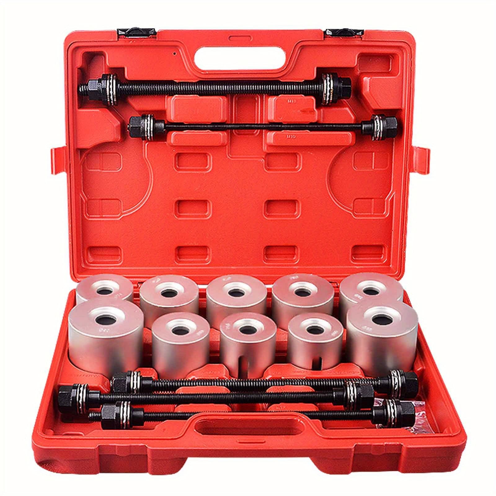TEMU 27pcs Universal Kit For Removing Bushings, Bearings, And Seals Using Press And Pull Sleeves