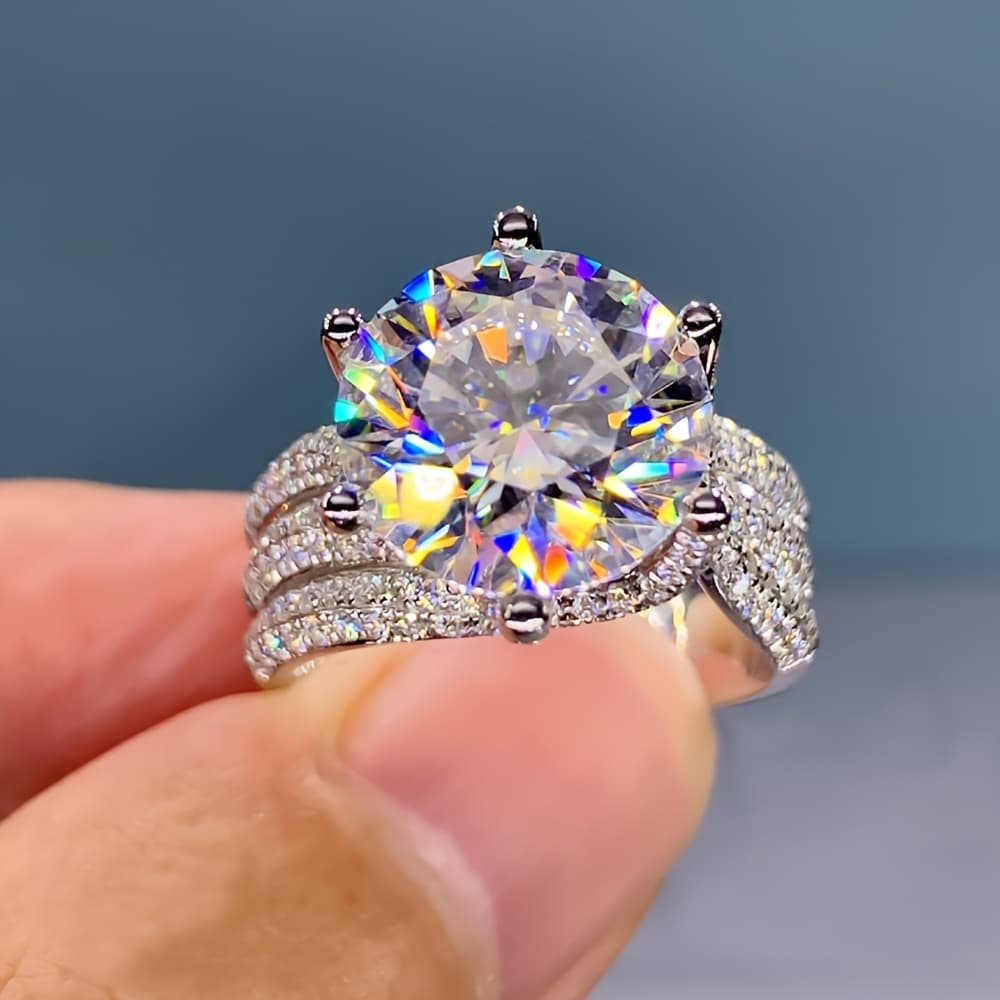 TEMU 1 Luxurious Ring, Boho Vintage Style, Perfect For Christmas, Birthday, Wedding, Engagement, And Everyday Occasion Gift- - Hypoallergenic, Durable, And Long-lasting, For Teenager, For Teenager