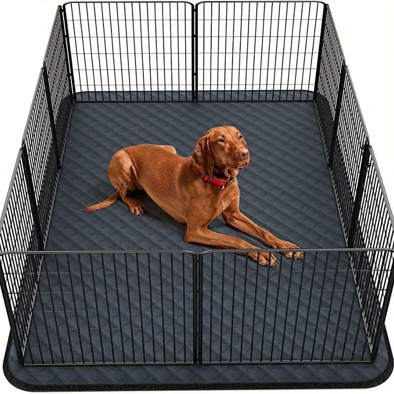TEMU Pet Mat For Dogs, Leak-proof, Non-slip, Easy To Clean, And Reusable, Suitable For Use In Dog Cages, Car Seats, Sofas, Floors