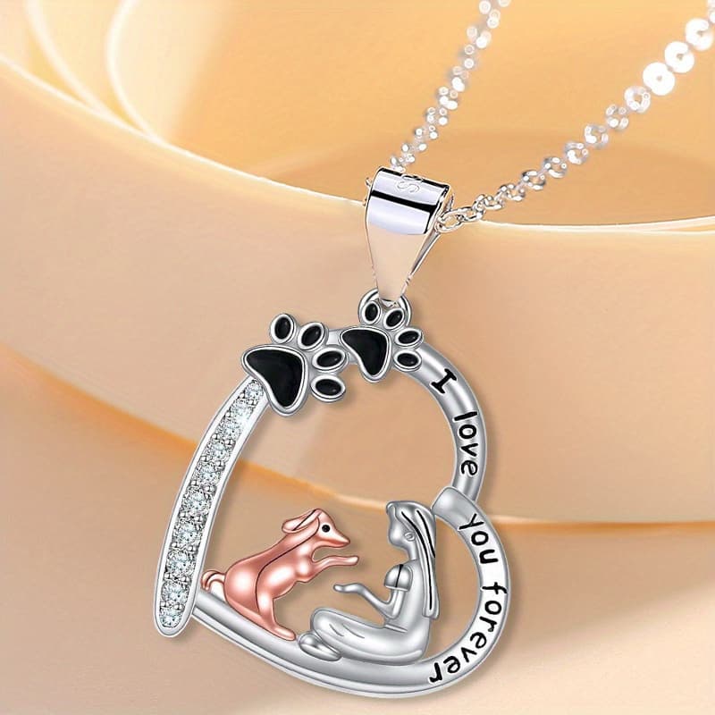 TEMU Adorable Necklace Featuring A , Perfect For Parties And As A Christmas Gift, Showcasing A Unique And Fashionable Style