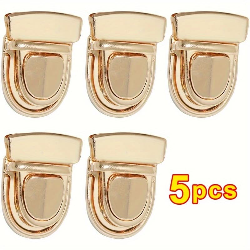 TEMU 5pcs Duckbill Lock, Lock Clasp Catch Purse Purse Fasteners Wallet Purse Metal Clasp Locks For Making Craft Bag Purse Additions Replacement, Wallet Making, Diy Wallet Making