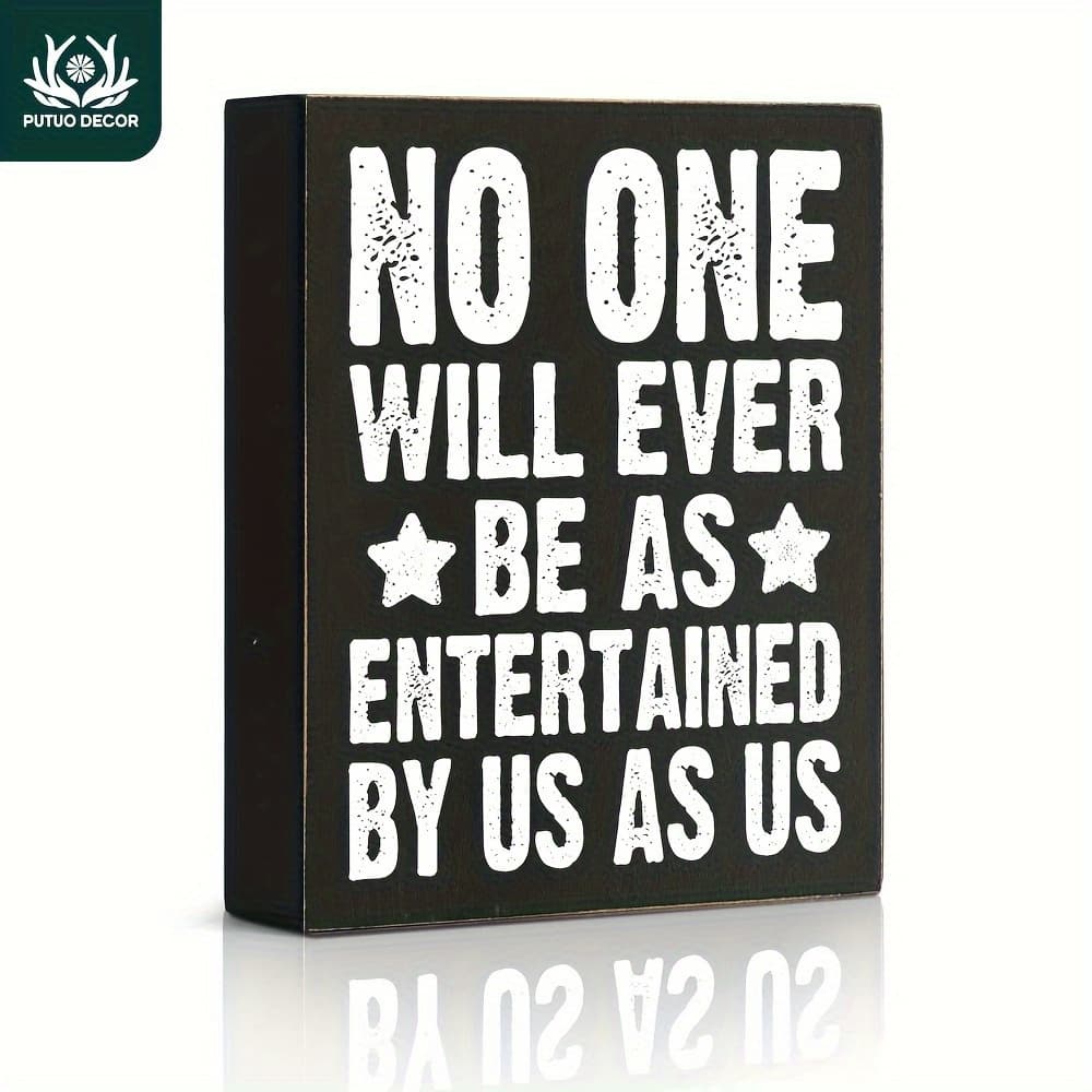 TEMU Putuo Decor, 1 Piece Love Wooden , Friendship Work Desk Decor For Home Bedroom Living Room, 4.7 X 5.8 Inches Gifts
