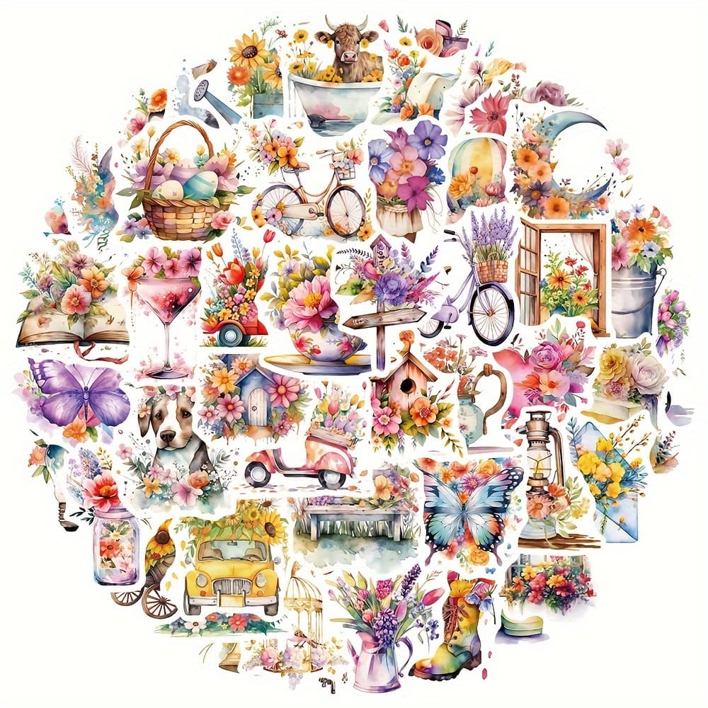 TEMU 150pcs Retro Vinyl Aesthetic Stickers For Water Bottle, Computer, Notebook, Luggage, Phone, Laptop Bike Skateboard