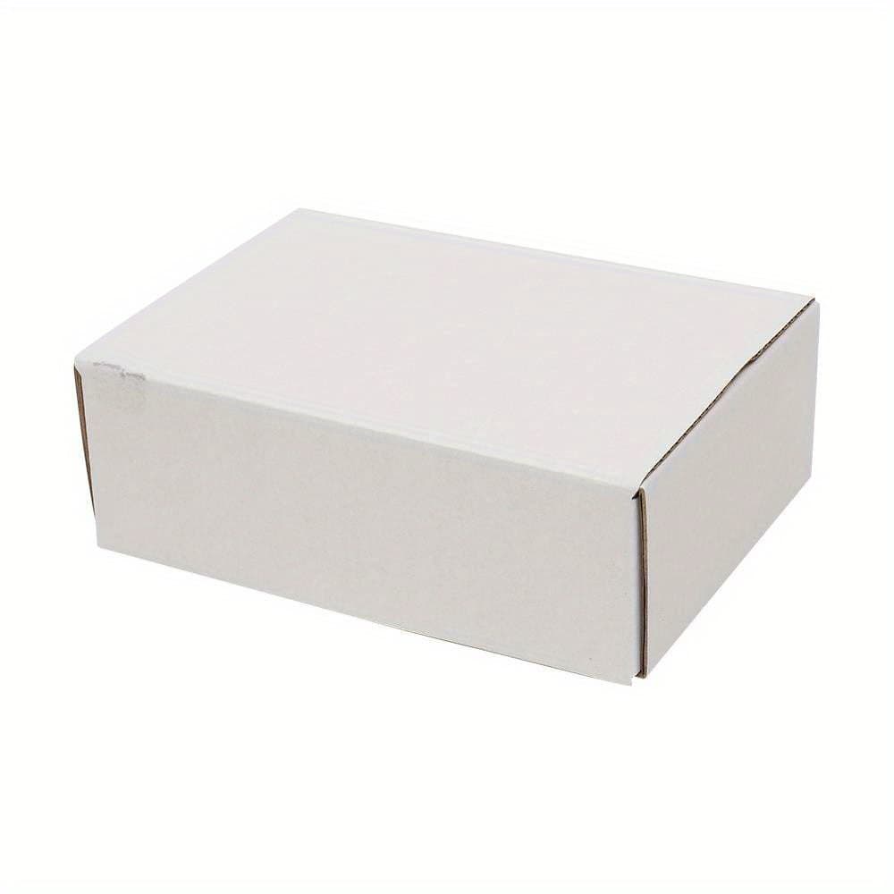TEMU Ubesgoo 6"x4"x2" Moving Boxes (pack Of 50) Packing Cardboard Boxes, White