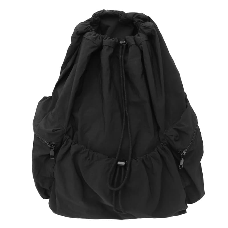 TEMU Large Capacity Drawstring Multi-pocket Backpack For Men And Women, Lightweight Folding Suitable For Shopping, Travel, Picnic