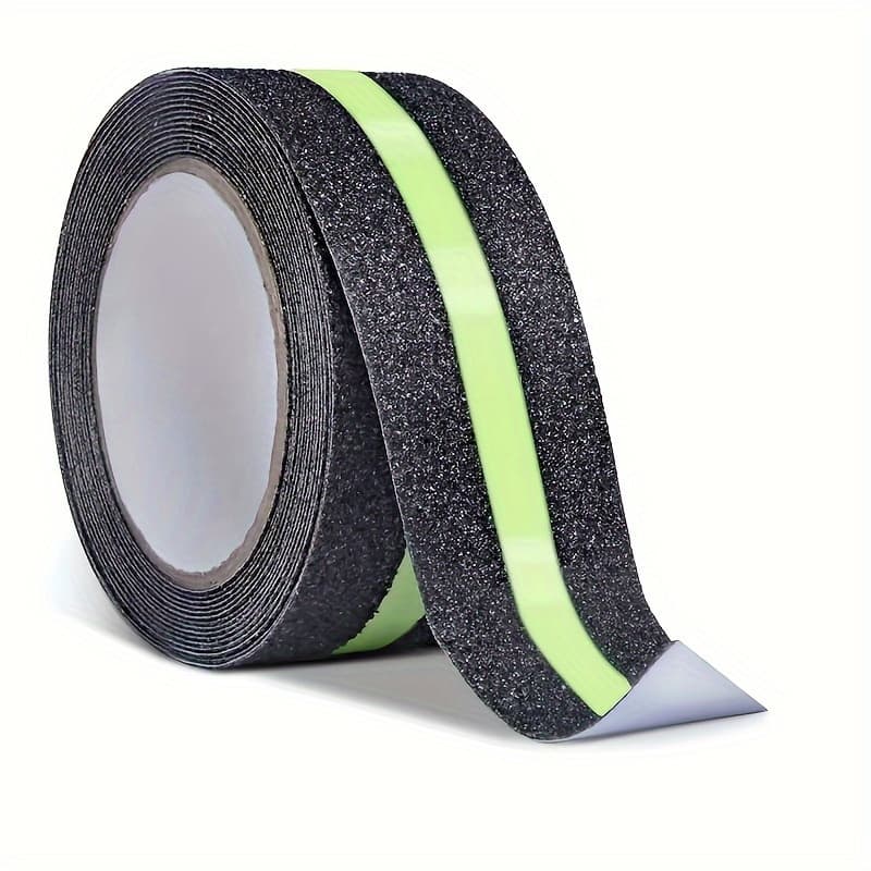 TEMU X 5cm -the-dark Anti-slip Traction Tape - Durable Friction Adhesive For Stair Treads And Steps, Ensures Safety In Workshop - Indoor And Outdoor Use