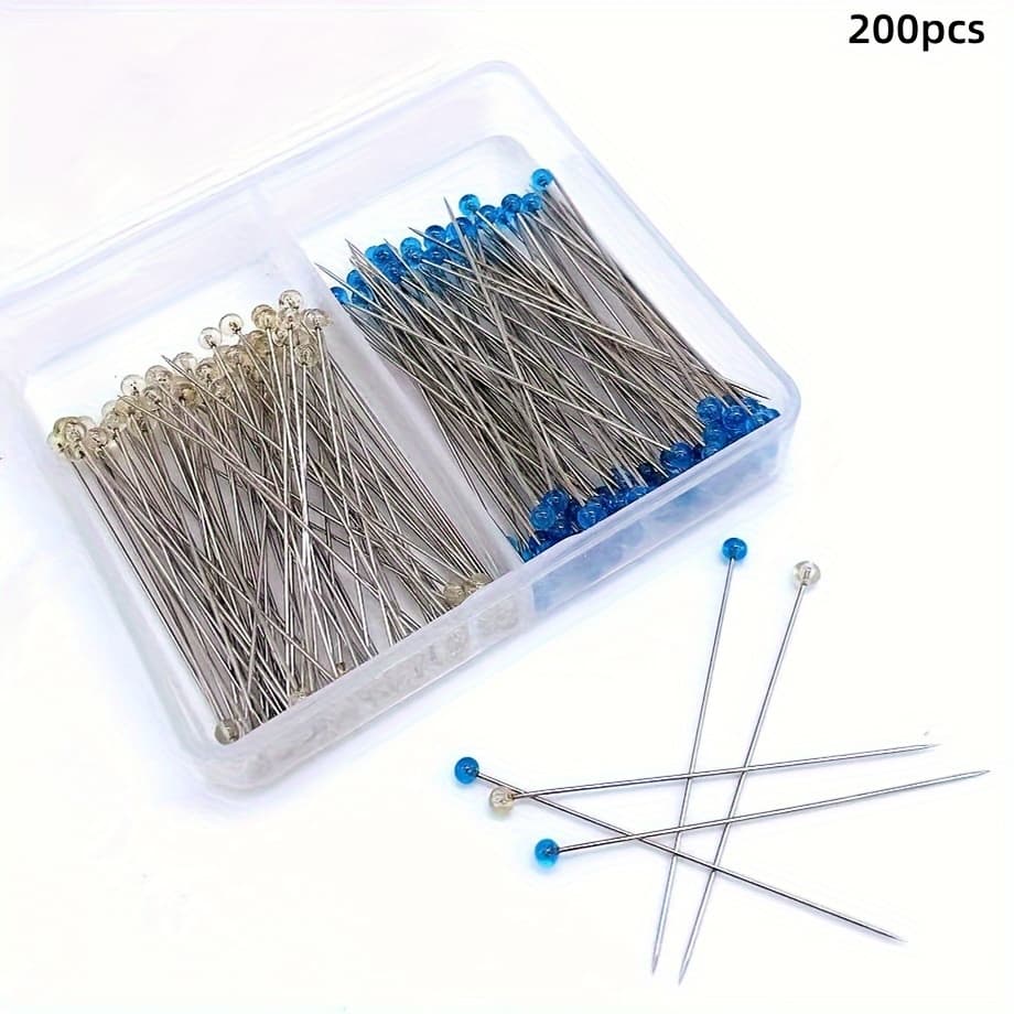 TEMU 200pcs - Straight & Quilting For Diy Crafts, Sewing, And Dressmaking