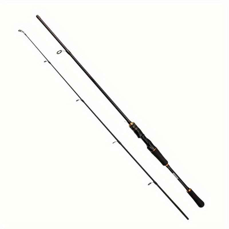 TEMU 1pc-65inch High-quality Carbon Fiber Fishing Rod With Straight , Suitable For Fly Fishing And Drag Fishing