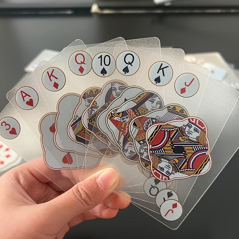 TEMU 1 Set Of 54pcs Pvc Playing - Plastic For , For Adults