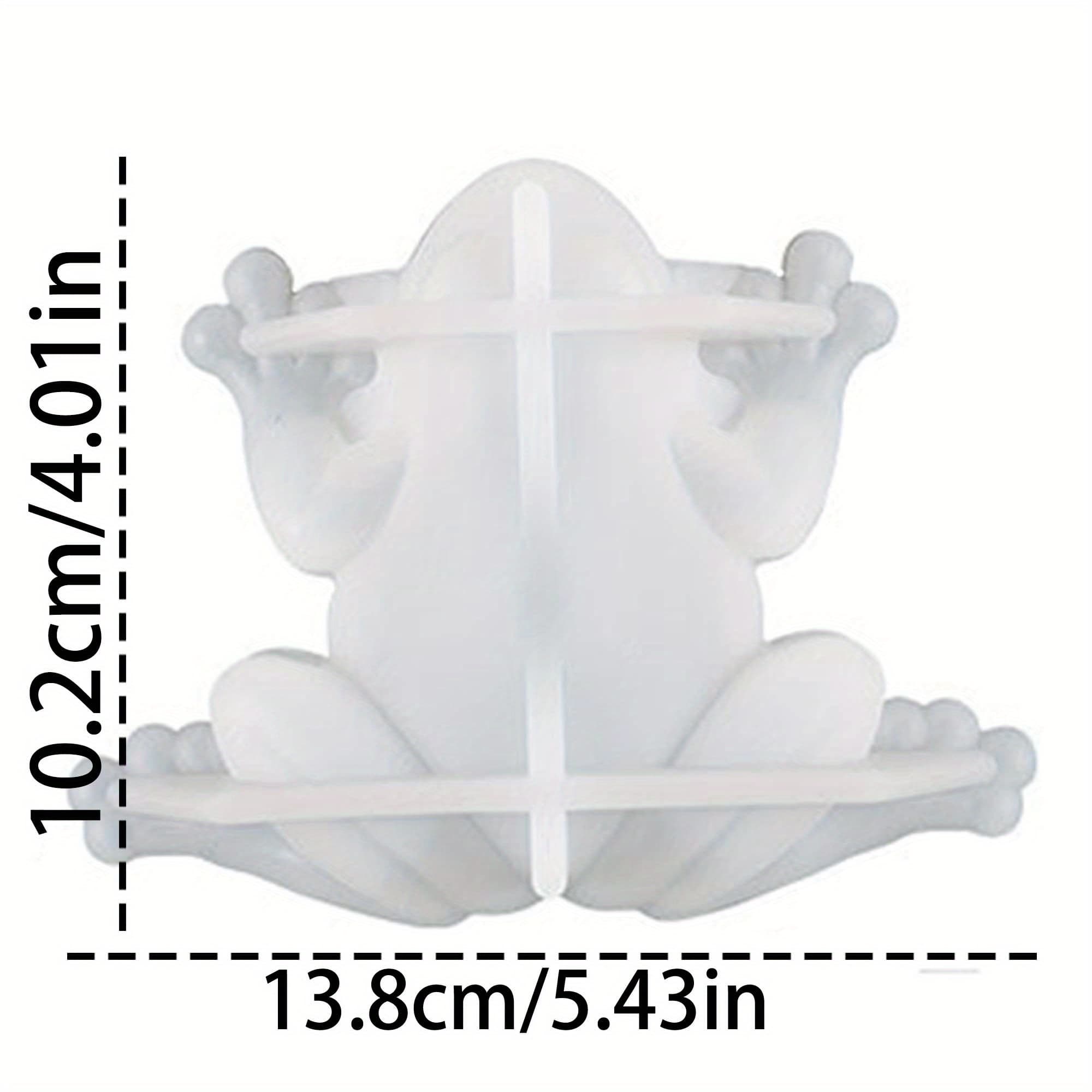 TEMU Crystal Resin Frog Silicone Mold, Handmade Small Animal Craft Decoration, Furniture Decoration, Reusable