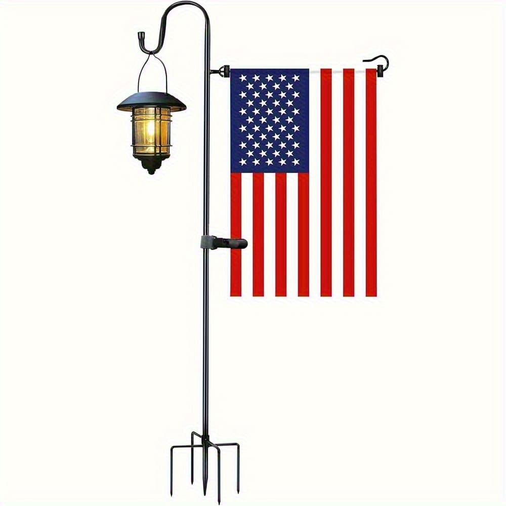 TEMU No Flagpole 1 Double-sided Flag For Seasonal Flags, Bird Feeders, Lanterns, Plants - Weatherproof, Fade-resistant, , Versatile Decoration, , Durable Material