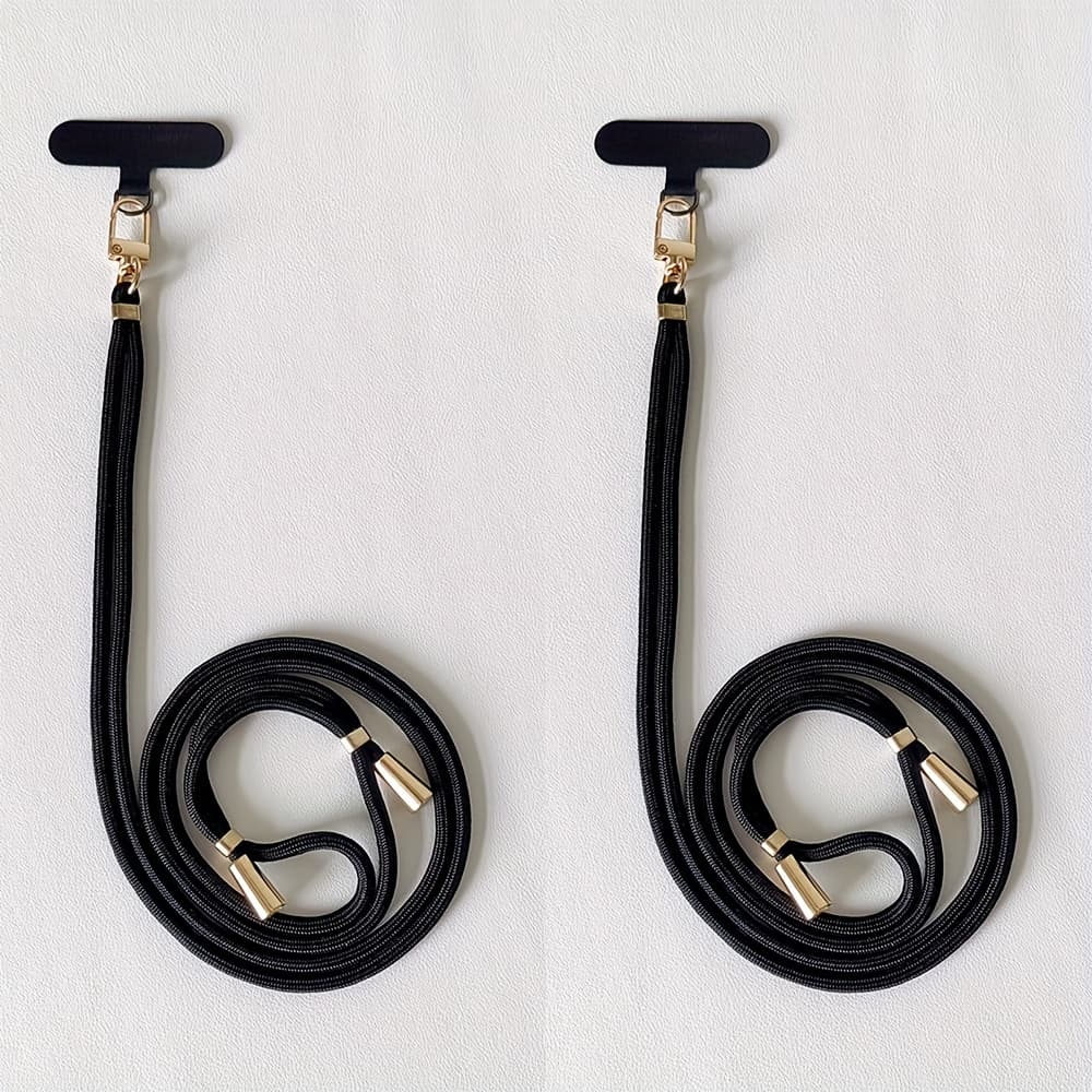 TEMU Adjustable Mountaineering Phone Lanyard | Long Neck Strap, Crossbody, Durable Polyester Fiber, Unisex