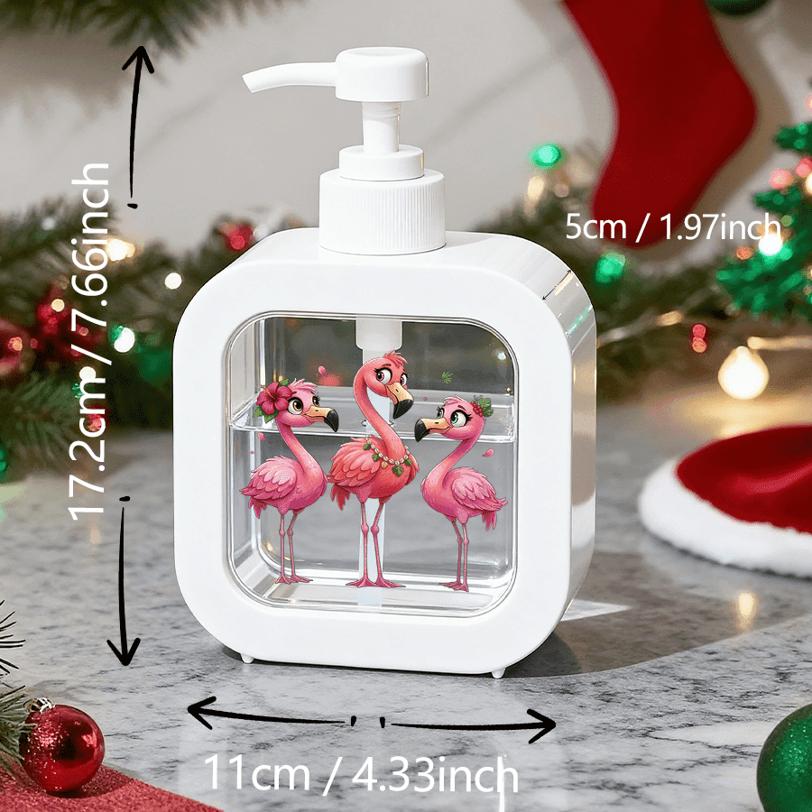 TEMU Bathroom Dispenser With A Hand Pump - Featuring 3 With Wreaths And Necklaces, Showcasing An Elegant . Against A Pure Backdrop