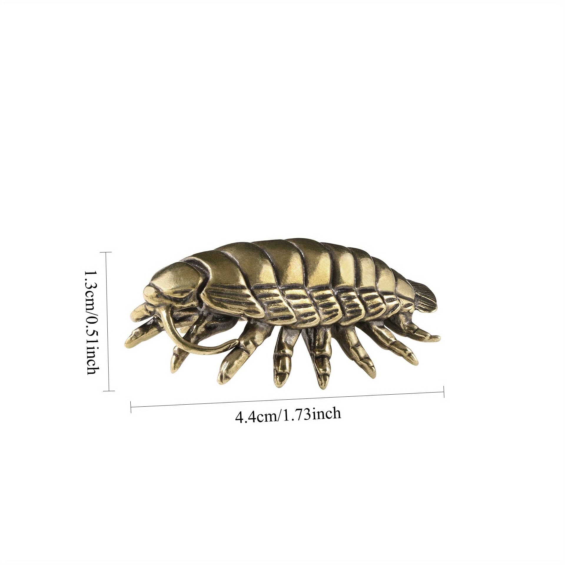 TEMU Collectible Figurines, Cute Brass Insect Figurines For Home, Desk, Office, And Bookshelf Decoration, Perfect For Gifting Colleagues And Wholesale For Christmas Decorations