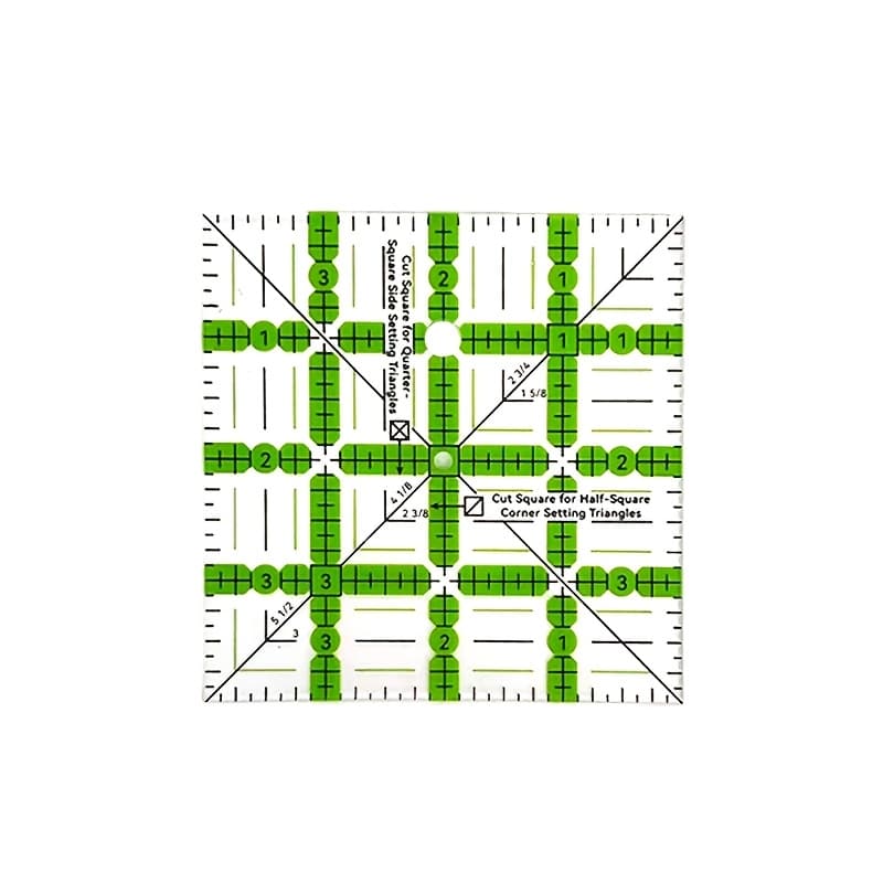 TEMU Square Acrylic Ruler, Used For Cutting Fabric