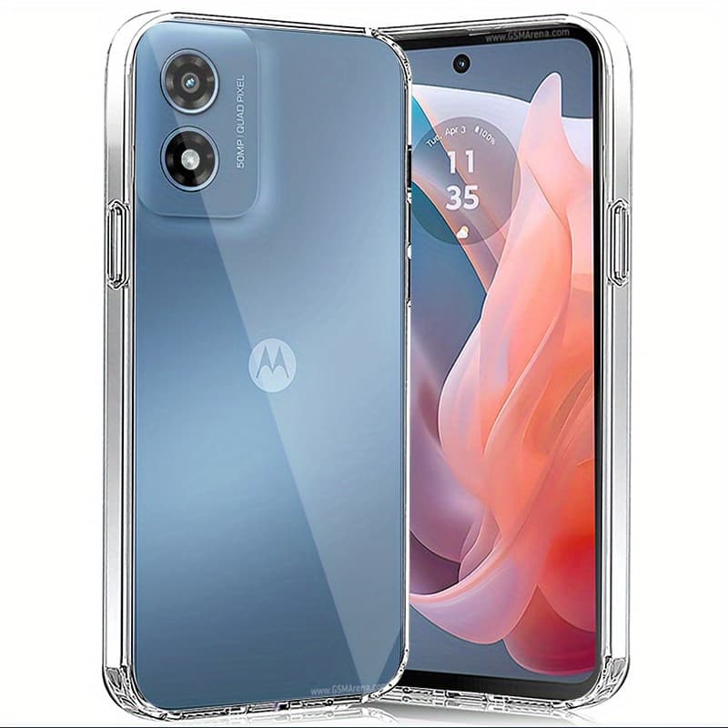 TEMU Phone Case: For Moto G Play (2024) Case Flexible And Mobile Phone Protective Case With Full Protection And Anti Scratch Back Cover Compatible With Moto G Play 2024