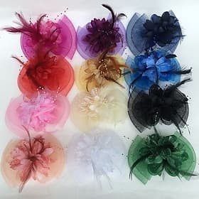 Elegant Derby Headpiece Fascinator Gentlewoman Fancy Dress Women's Carnival Party Derby Wedding Party Adults' Fascinator Spring Summer