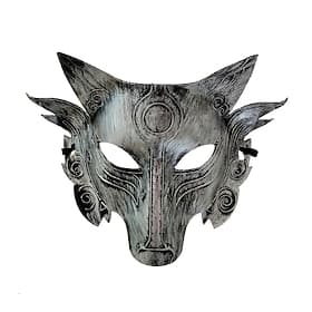 Karneval 2026 Maske Warewolf Cosplay Vintage Stilvoll Naturinspiriert Erwachsene Herren Damen Halloween Karneval Verkleiden