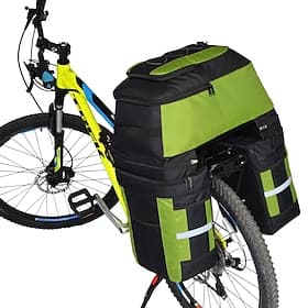70 L Imperméable Sac de Porte-Bagage / Double Sacoche de Vélo Etuis de Sac 3 en 1 Pluie Etanche Cyclisme Sac de Vélo Polyester 1680D Sac de Cyclisme Sacoche de