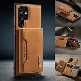 téléphone Coque Pour Samsung Galaxy S26 Ultra Plus S25 S24 S23 S22 S23 FE S21 Ultra Plus A14 A34 A54 Étui Portefeuille Magnétique Protection complète du corps