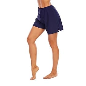 Femmes Shorts de bain Short de bain Couleur Unie Séchage Rapide Léger Respirant Shorts de Surf Bas Surf Plage Sports Nautiques Été