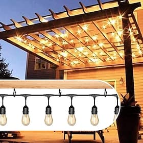20/50 PCS Q-Hanger Screw Hooks for Outdoor String Lights for Wedding Safety Buckle Design Easy Release Hanger Hooks Easy Release Outdoor Wire and Fairy Light H