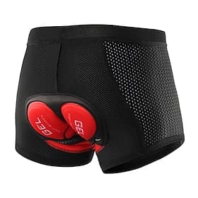 Arsuxeo Homme Sous-vêtements de cyclisme Shorts de vélo Shorts rembourrés 3D Vélo Shorts de sous-vêtements Shorts rembourrés / Chamois Coupe course VTT Vélo to