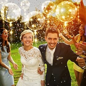 Ballons LED élégants pour réception de mariage, ballons Bobo colorés, bulles lumineuses transparentes pour mariages, banquets, fêtes, décorations d'anniversair