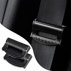 2-Pack Car Seat Belt Adjuster - Comfort Shoulder Neck Strap Positioner for Adults, Universal Fit