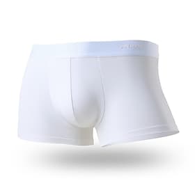 Per uomo 1 confezione Biancheria intima Mutandine di base Boxer Slip Poliestere Antiparassitario A prova di perdita Alfabetico Vita normale Nero Bianco