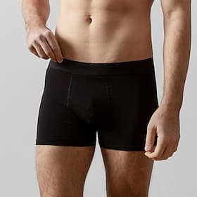 Homme Paquet de 5 Boxer-briefs Sous-vêtements Culottes Basiques Sous-vêtements boxeurs 95% Coton Doux Respirant Couleur Unie Taille Moyenne Bleu Noir