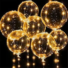 10PCS LED Light up Balloon LED String Lights 16" Colorful Luminous Prom Decorations Balloons Lights for Wedding, Party, Birthday Room Decor