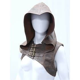 Retro Vintage Punk Gothic Mittelalterlich Maskerade Schals Wikinger Ranger Elfen Bogenschießen Kostüm Herren Damen Unisex Vikinger Fantasie Maskerade Party Er
