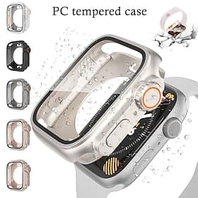 Boîtier de montre Compatible avec Apple Watch Series 8 7 41mm 45mm / Series 6 5 4 SE 40mm 44mm / Series 3 2 1 38mm 42mm Résistant aux rayures Tout autour de la