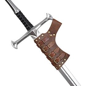 Pirate Warrior Knight Ritter Viking Celtic Knight Punk Gothic Medieval Renaissance 17th Century Cosplay Costume Scabbard Sword Holder Sword Frog Men's Women's