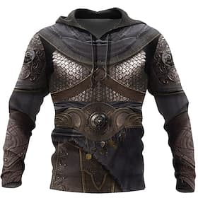 Sweat à capuche Dessin animé Manga Anime 3D Mode Occasionnel Manche Évêque Poche Avant Graphique pour Homme Adulte Impression 3D pour Halloween Carnaval Masca