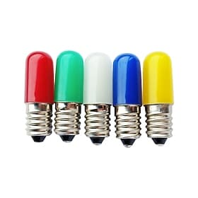 1,4 W LED-Globusbirnen 60 lm E14 T 2 LED-Perlen 180–240 V