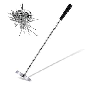 Telescoping Magnetic Sweeper Pickup Tool, Screws Parts Finder with 35LB Pull Capacity, Retractable 8.6 to 33 with Strong Magnet, Pick up Nails, Screws, and Met