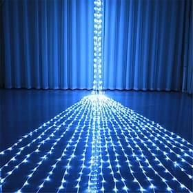 LED String Lights Waterfall Meteor Shower Rain String Light, Led Festoon led Holiday Decorative Lights for Home Garland Curtain Decoration