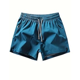 Homme Short athlétique Short Running Course Short de Sport Des sports Sortie Fin de semaine Respirable Séchage rapide Course Pour tous les jours Poche Cordon T
