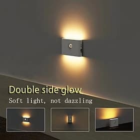 Smart Sensor Nachtlicht LED Infrarot Licht Sensor Nachtlicht Rollenmaschinenlinie Typc wiederaufladbare magnetische drahtlose Sensor Nachtlicht