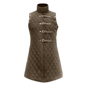 Medieval Renaissance 17th Century Coat Vest Outerwear Warrior Knight Ritter Viking Fancy Dress Men's Viking Halloween Carnival Masquerade Performance Halloween